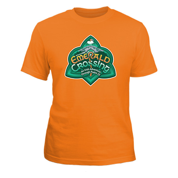 Orange T-shirt Y-XL - Emerald Crossing VBS 2026 by Answers