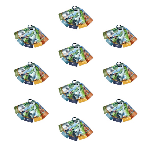 KJV Memory Verse Cards (Pack of 10) - Emerald Crossing VBS 2026 by Answers