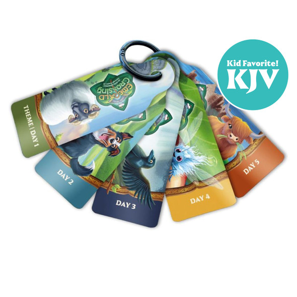 KJV Memory Verse Cards (Pack of 10) - Emerald Crossing VBS 2026 by Answers