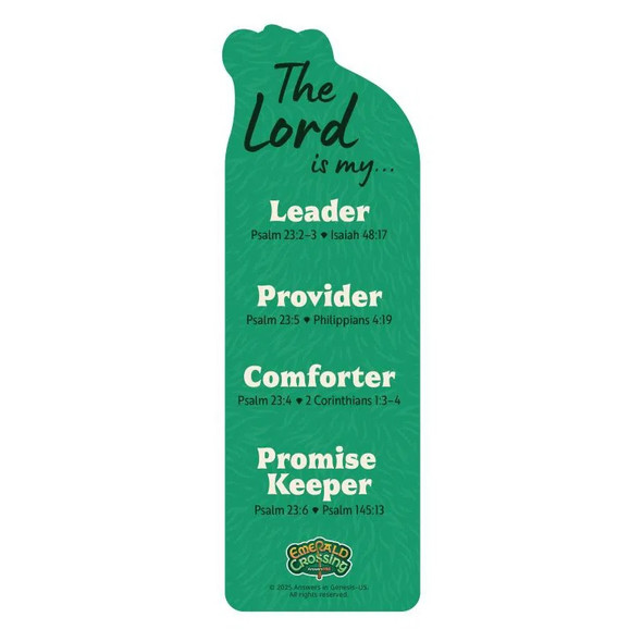 The Lord Is My Shepherd Bookmark (Pack of 10) - Emerald Crossing VBS 2026 by Answers