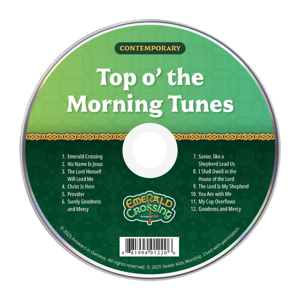 Contemporary Student Music Audio CD (includes memory verse music) (Pack of 10) - Emerald Crossing VBS 2026 by Answers
