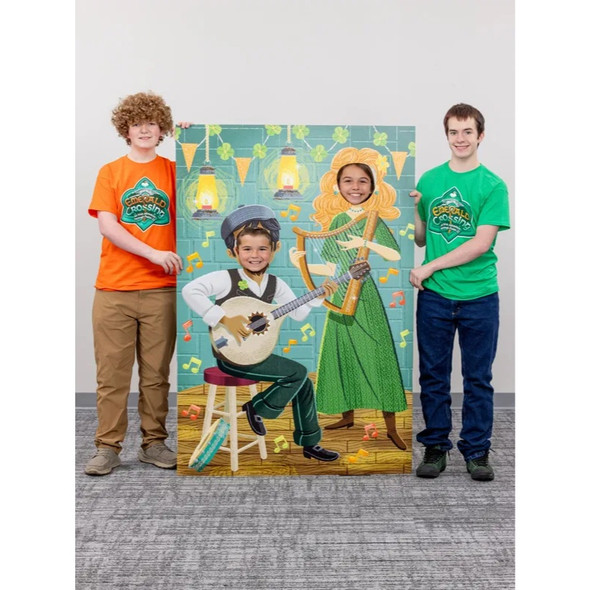 Photo Op Scene Setters (Pack of 3 panels) - Emerald Crossing VBS 2026 by Answers