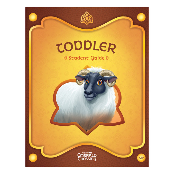 KJV Toddler Student Guide (Pack of 10) - For Ages 2 to 4 - Emerald Crossing VBS 2026 by Answers