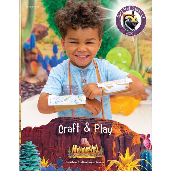 Preschool Craft & Play Leader Manual - Monumental VBS 2022 by Group