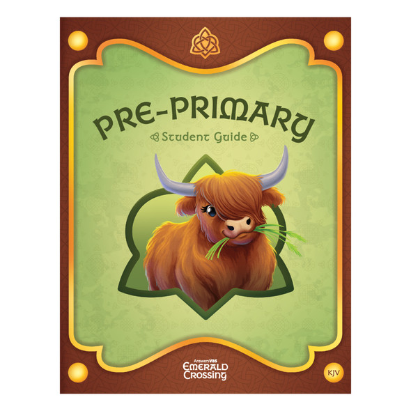 KJV Pre-Primary Student Guide (Pack of 10) - For Ages 4 to 6 - Emerald Crossing VBS 2026 by Answers