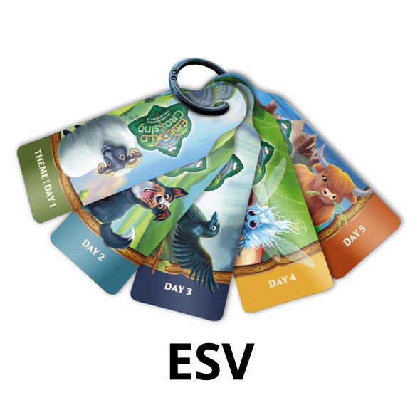 ESV Memory Verse Cards (Pack of 10) - Emerald Crossing VBS 2026 by Answers