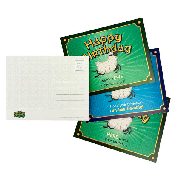 Postcard Happy Birthday follow up (Pack of 40) - Emerald Crossing VBS 2026 by Answers