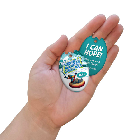 Scripture FaithTags (12 sets of 5 designs) Enough for 12 kids - VBS 2026 by Cokesbury