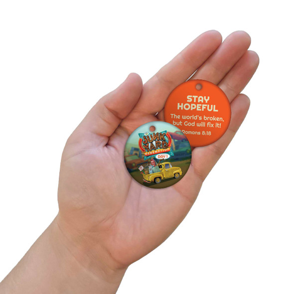 Scripture FaithTags (12 sets of 5 designs) Enough for 12 kids - VBS 2026 by RBP