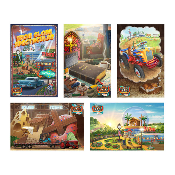 Jumbo Posters (Pack of 5) - 22" x 34" - Junkyard Redemption VBS 2026 by RBP