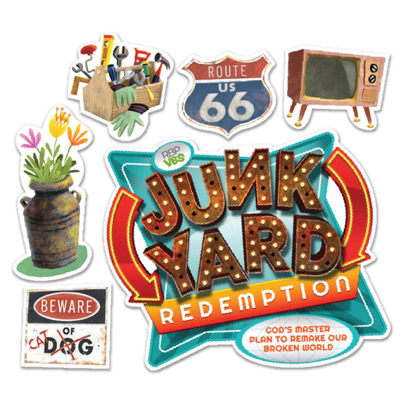 Iron-Ons - Pack of 10 - Junkyard Redemption VBS 2026 by RBP