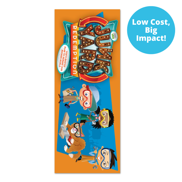 Gospel Bookmarks - Pack of 50 - Junkyard Redemption VBS 2026 by RBP