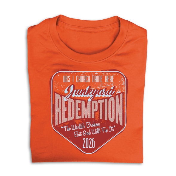 Easy Custom VBS T-Shirt - Two Color Design - Junkyard Redemption VBS - VJYR050