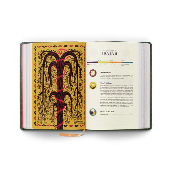ESV The Biggest Story Holy Bible for Kids (TruTone, Dark Green, Armor Design)