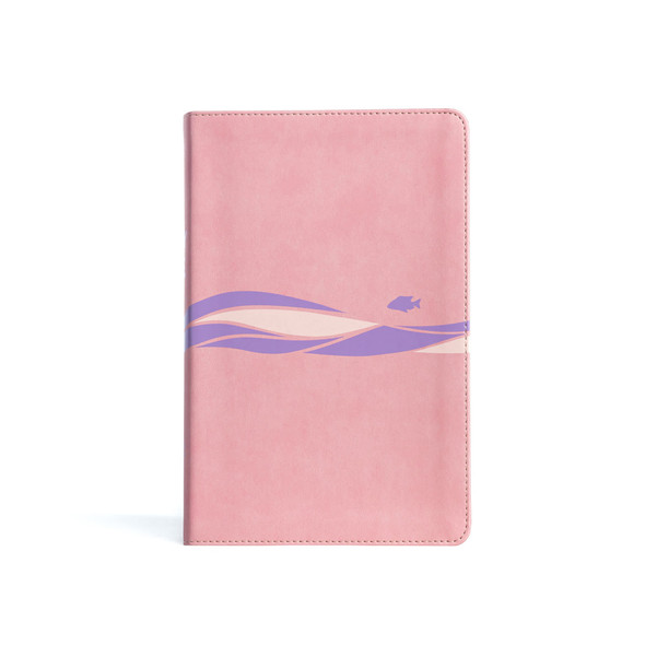 CSB Easy-for-Me Bible for Early Readers, Coral Pink LeatherTouch - Bulk Case of 18