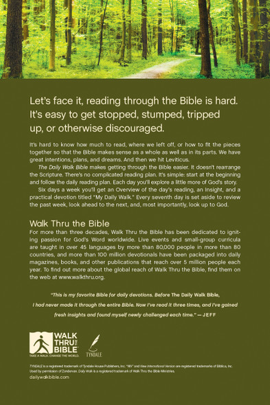 The Daily Walk Bible NIV - Case of 16