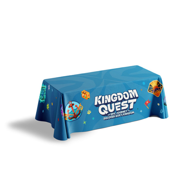 Kingdom Quest Tablecloth - Kingdom Quest VBS 2026 by Concordia Supply
