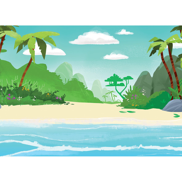 Decorating Posters (Set of 4) - Tropical Trek VBS 2026