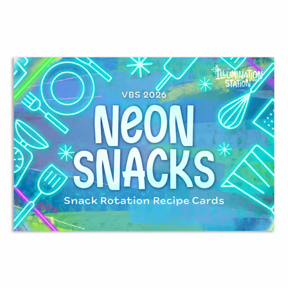 Snack Rotation Recipe Cards - Illumination Station VBS 2026 by Lifeway