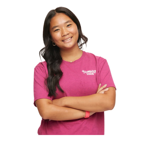 Adult Magenta Light Bulb T-Shirt - Adult X-Large - Illumination Station VBS 2026 by Lifeway