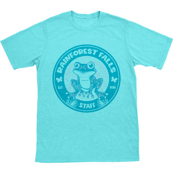 Staff T-shirt, Adult Med (38-40) - Rainforest Falls VBS 2026 by