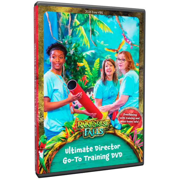 Ultimate Director Go-To Training DVD - Use for Volunteer Recruitment/Training - Rainforest Falls VBS 2026 by Group