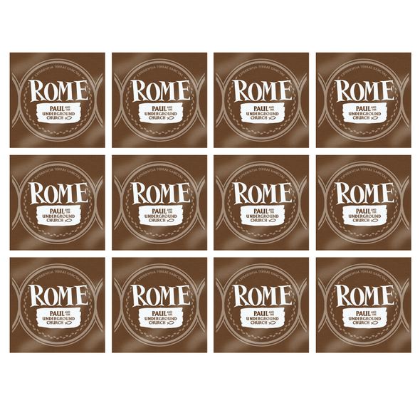 Tiberius Family Banduras, Chocolate Brown (Pkg. of 12) - Rome VBS 2026 by Group