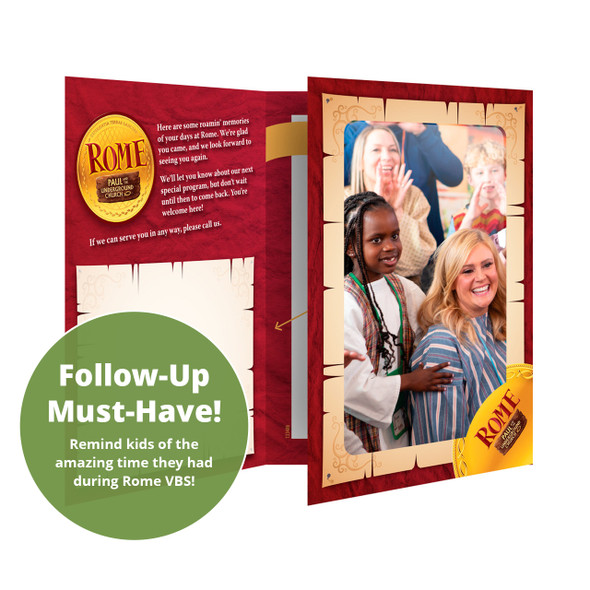 Rome Follow-Up Foto Frames (pkg. of 10) - Rome VBS 2026 by Group