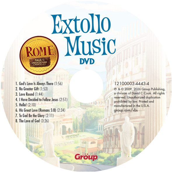 Extollo Music DVD - Rome VBS 2026 by Group