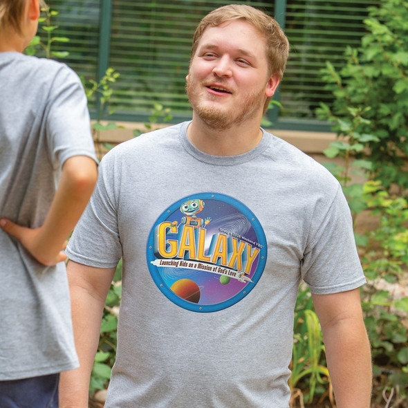 Theme T-shirt (Adult LG 42-44) - Galaxy Weekend VBS 2026 by Group