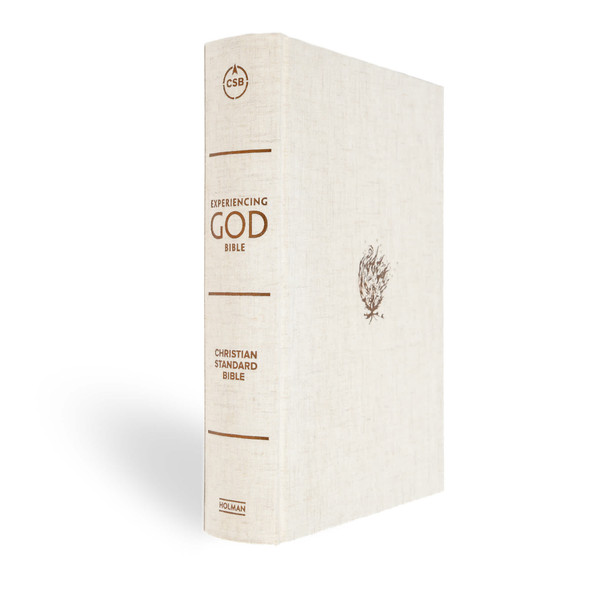 CSB Experiencing God Bible: Cream Cloth Over Board - Case of 8