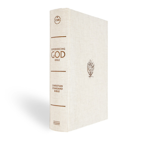 CSB Experiencing God Bible: Cream Cloth over Board, Indexed - Case of 8