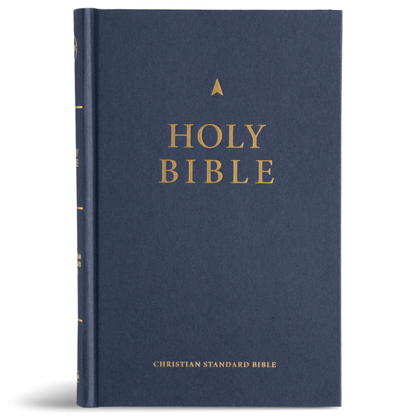 CSB Church Bible Navy Hardcover - Case of 18