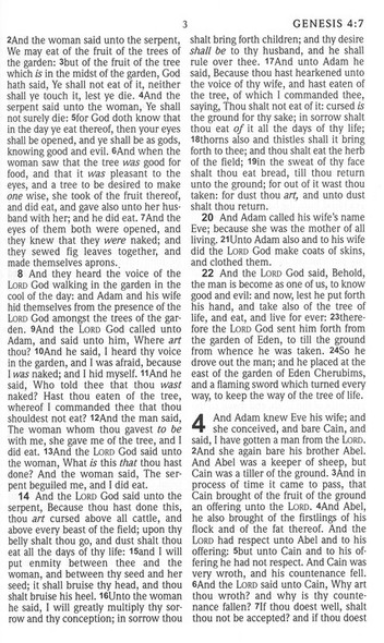 KJV Large Print Bible - Case of 16