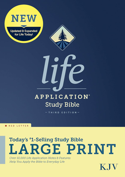 KJV Life Application Study Bible, Third Edition, Large Print - Case of 8