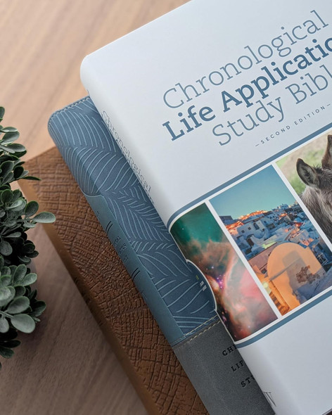 KJV Chronological Life Application Study Bible, Second Edition - Case of 8