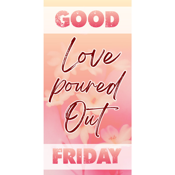 Church Banners - He Is Risen Pastel - Good Friday