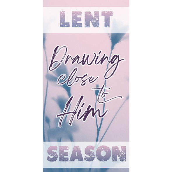 Church Banners - He Is Risen Pastel - Lent