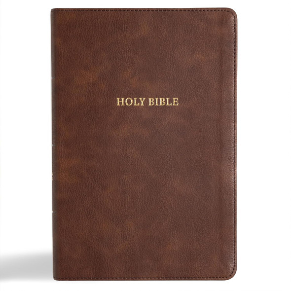 CSB Grace Bible, Brown LeatherTouch (Dyslexia Friendly) - Case of 12