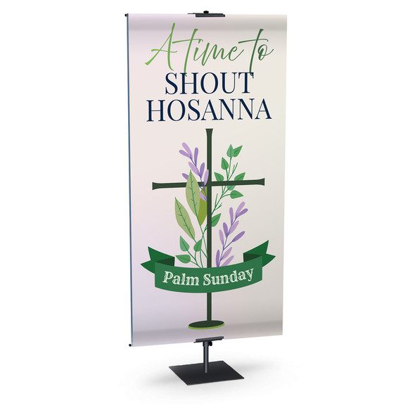 Church Banners - Time to Reflect - A Time to Shout