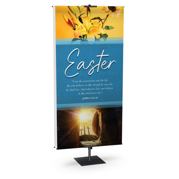 Church Banners - Garden Linen Lent - Easter