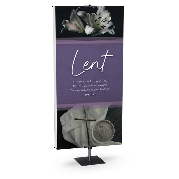 Church Banners - Garden Linen Lent - Lent