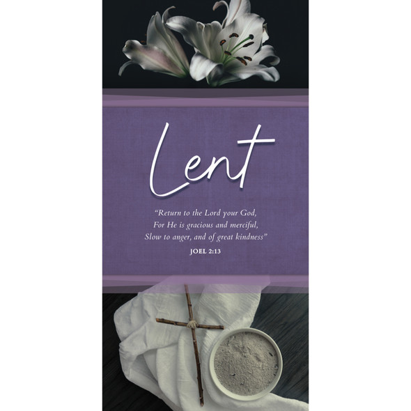 Church Banners - Garden Linen Lent - Lent