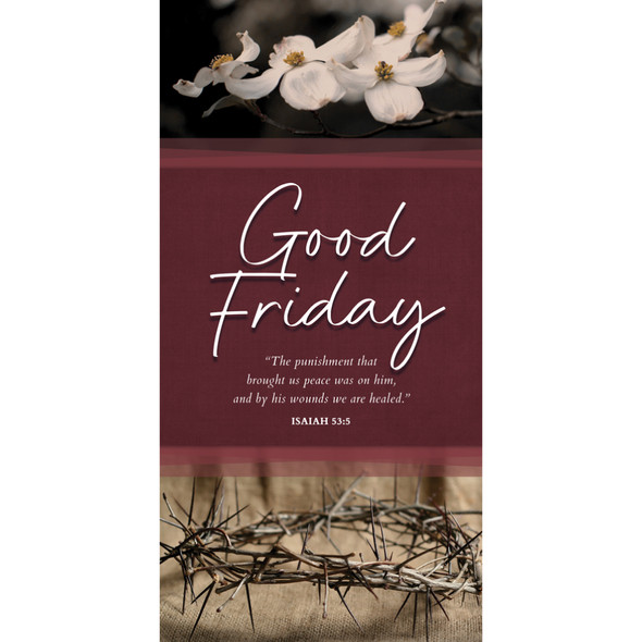 Church Banners - Garden Linen Lent - Good Friday
