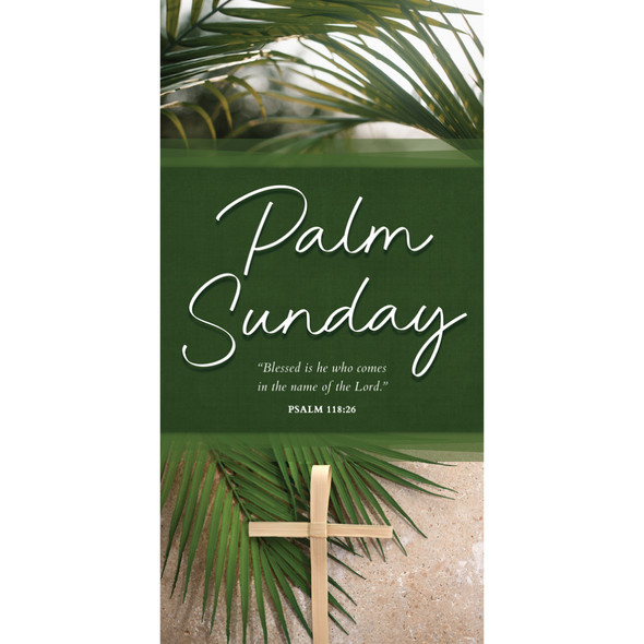 Church Banners - Garden Linen Lent - Palm Sunday