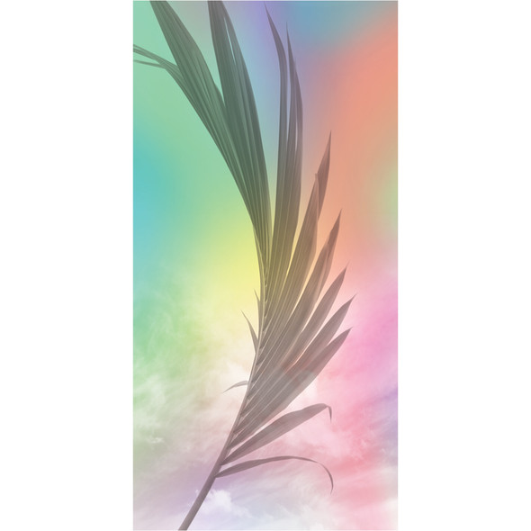 Church Banners - Lily Grey Easter - Palm