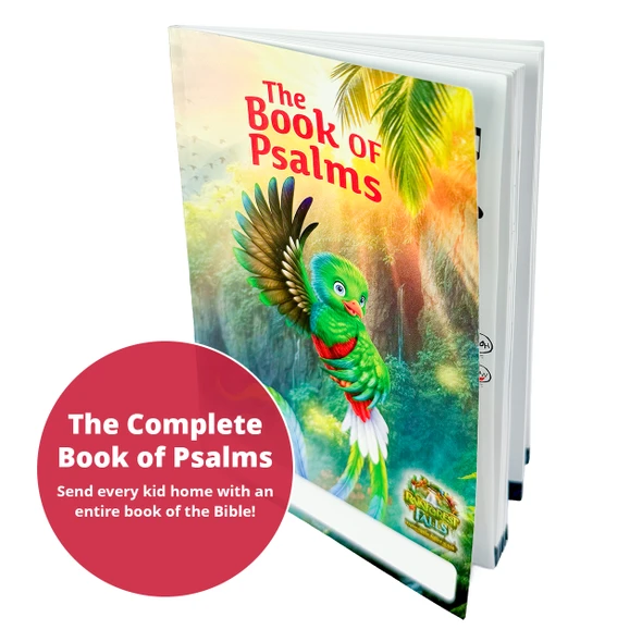 10PK - Book of Psalms Bible Book - Elementary Student Book - Sticky Scripture Station - Rainforest Falls VBS 2026 by Group