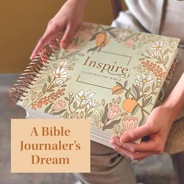NLT DaySpring Inspire Illustrating Bible, Filament Enabled - Case of 4