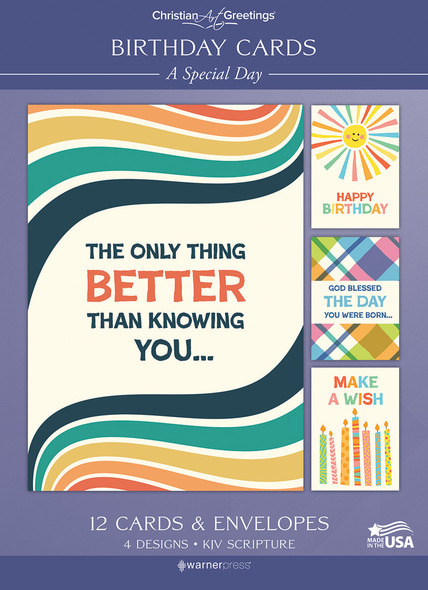 Boxed Cards - Birthday - A Special Day - Pack of 12