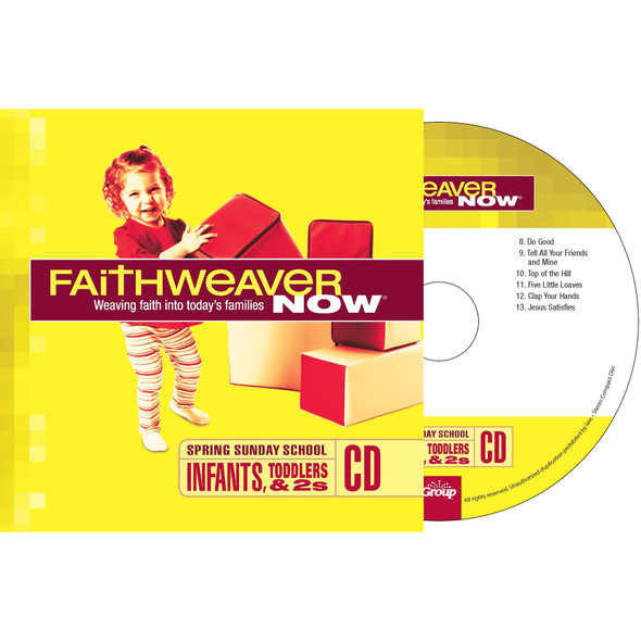 Spring 2026 FaithWeaver NOW Infants, Toddlers, & 2s CD